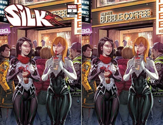 SILK #2 KAEL NGU EXCLUSIVE VARIANT SET NM SPIDER-MAN GWEN MILES VENOM BUBBLE TEA0