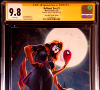 HALLOW'S EVE #1 CGC SS 9.8 DA SILVA EXCLUSIVE VIRGIN VARIANT SPIDER-MAN CHASM1
