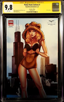 ROBYN HOOD OUTLAW #2 CGC SS 9.8 ELIAS CHATZOUDIS C2E2 EXCLUSIVE VARIANT LE 2500
