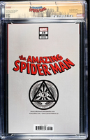 AMAZING SPIDER-MAN #49 CGC SS 9.8 GABRIELE DELL'OTTO EXCLUSIVE VIRGIN VARIANT1
