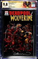 DEADPOOL WOLVERINE #1 CGC SS 9.8 LEE BERMEJO EXCLUSIVE HOMAGE VARIANT X-MEN WAR0
