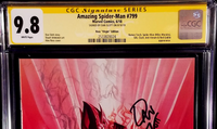 AMAZING SPIDER-MAN #799 CGC SS 9.8 ALEX ROSS 1:100 VIRGIN VARIANT RED GOBLIN1
