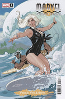 MARVEL SWIMSUIT SPECIAL FRIENDS FOES & RIVALS #1 DODSON VARIANT NM BLACK CAT0
