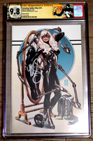 AMAZING SPIDER-MAN #10 CGC SS 9.8 MARK BROOKS EXCLUSIVE VIRGIN VARIANT BLACK CAT0
