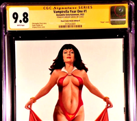 VAMPIRELLA YEAR ONE #1 CGC SS 9.8 ROYAL COMICS EXCLUSIVE WHITE VIRGIN VARIANT1
