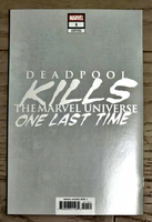 DEADPOOL KILLS THE MARVEL UNIVERSE ONE LAST TIME #1 FOIL VARIANT NM SPIDER-MAN1
