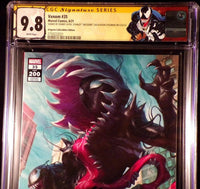 VENOM #35 CGC SS 9.8 ARTGERM EXCLUSIVE VARIANT 3X SIGS SPIDER-MAN CARNAGE KNULL1
