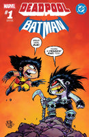 MARVEL DC BATMAN DEADPOOL #1 SKOTTIE YOUNG EXCLUSIVE VARIANT NM WOLVERINE LOBO0
