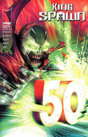 KING SPAWN #50 NM TODD MCFARLANE GUNSLINGER SCORCHED HELLSPAWN IMAGE COMICS0
