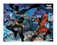 MARVEL DC BATMAN DEADPOOL #1 DAN MORA WRAPAROUND VARIANT NM WOLVERINE X-MEN JLA0
