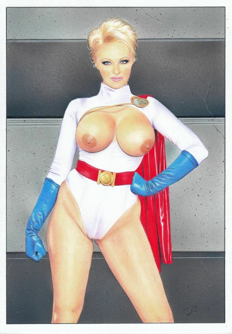 POWERGIRL ORIGINAL NUDE ART | ROYALCOMICS