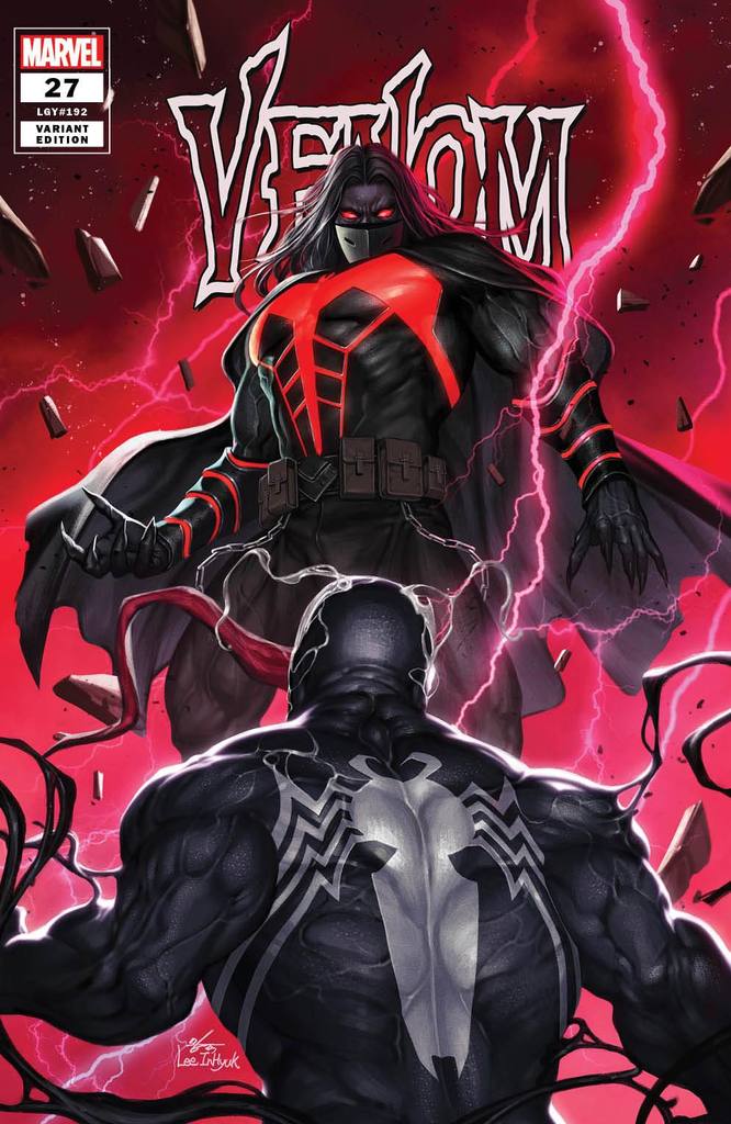 VENOM #27 EXCLUSIVE VARIANT COVER BY INHYUK LEE VS CODEX DONNY CATES CARNAGE SPIDER-MAN KNULL VIRUS GWEN MILES MORALES SYMBIOTE